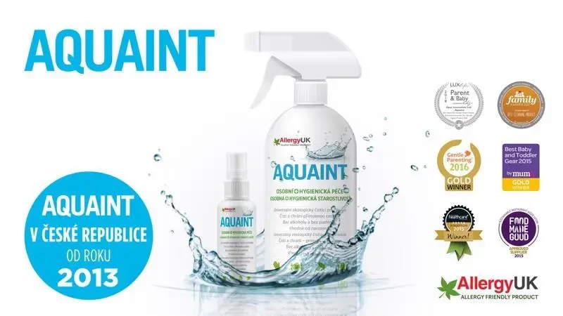 AQUAINT 100% ekologická čistiaca voda 50 ml