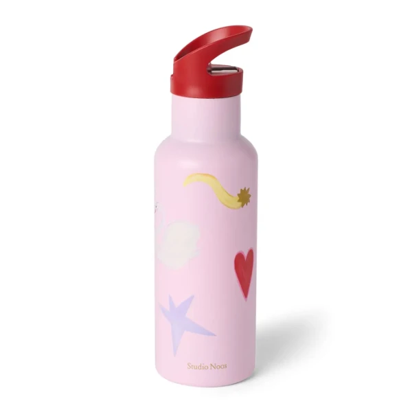 Studio Noos Nerezová fľaša na nápoj Medium 500ml Kúzelná hostina