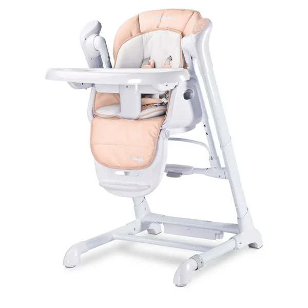 CARETERO Detská jedálenská stolička 2v1  Indigo powder pink