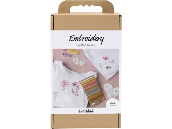 Creativ Company Kreatívna sada Vyšívanie na tričko