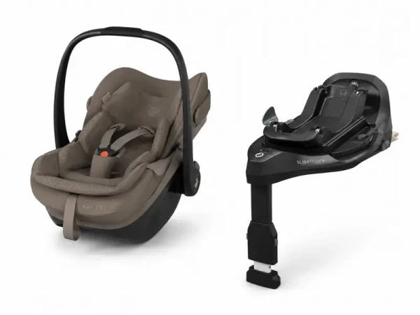 Maxi-Cosi Pebble Slide Pro autosedačka Oak Truffle + FamilyFix Slide Pro základna