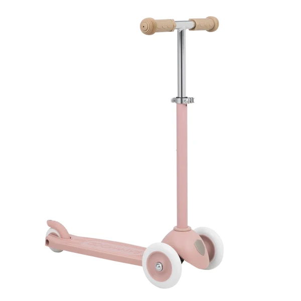 Banwood Eco trojkolesová kolobežka DUSTY ROSE