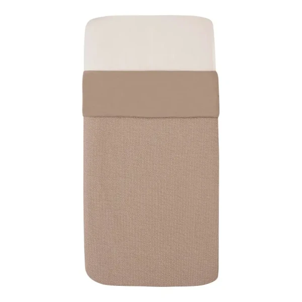 Witlof for Kids deka Tuck-inn (TOG 1,8) 40 x 80 cm Urban Taupe waves
