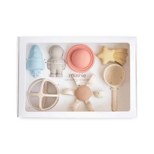 MUSHIE DARČEKOVÝ SET HRAČIEK - MINI ASTRONAUT