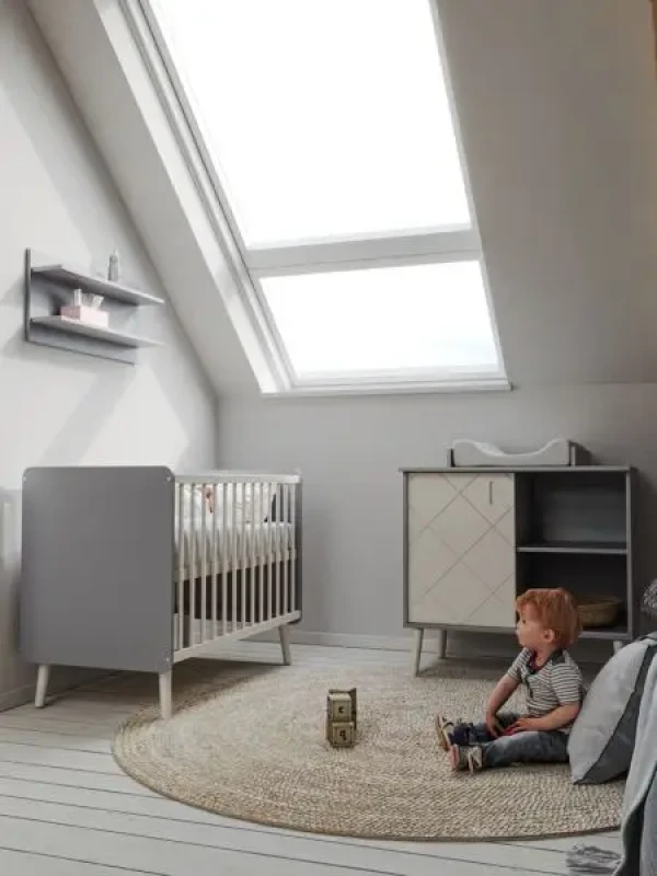 Faktum Veľká sada detskej izby Faktum Peak Grey 2+2 zadarmo