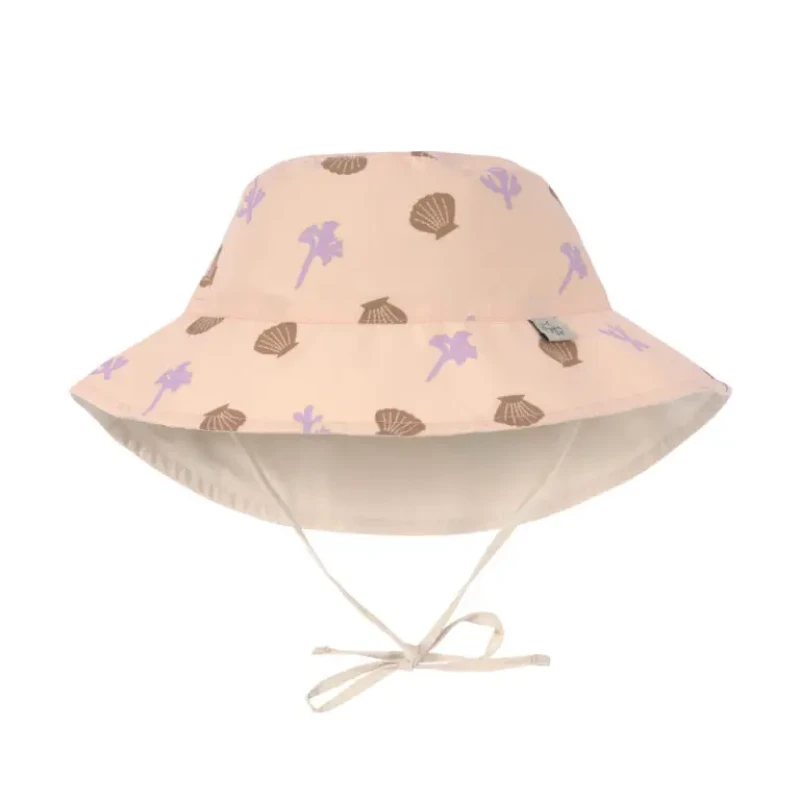 Lässig klobúčik Sun Protection Bucket Hat corals peach rose 19-36 mon.