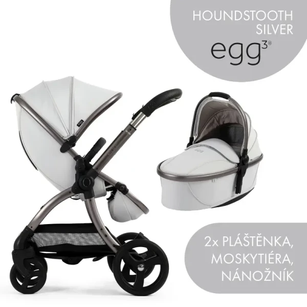 BabyStyle Egg3 set 2 v 1 - Houndstooth Silver 2025 - Special Edition