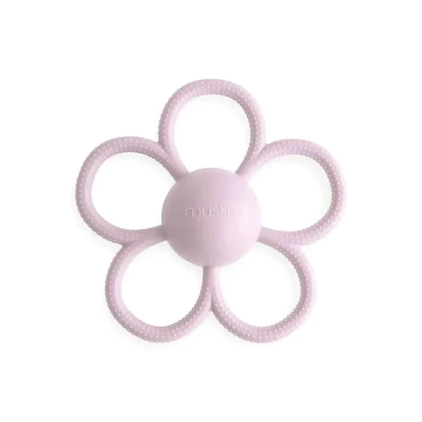 MUSHIE HRYZADLO S HRKÁLKOU DAISY - SOFT LILAC
