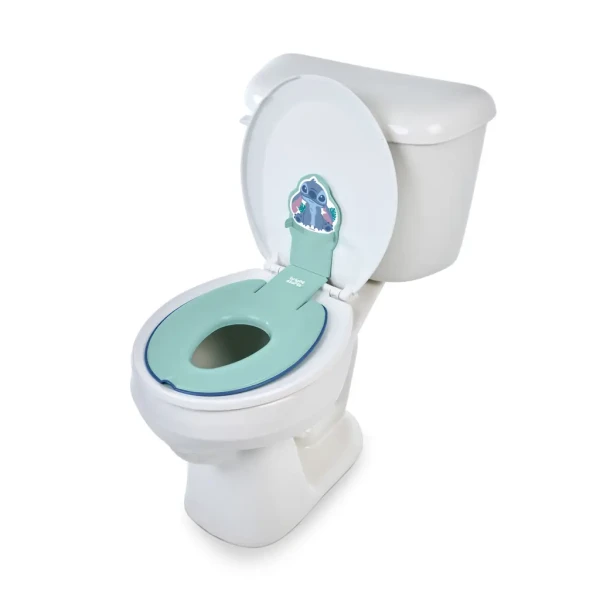 BRIGHT STARTS Redukcia na WC nalepovacia Flip & Sit™ STITCH™ 18m+, do 23kg