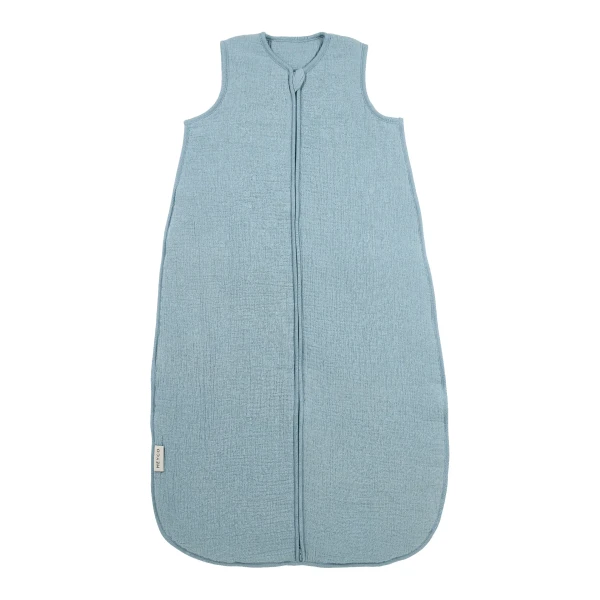 Meyco Zimný mušelínový spací vak 60cm - Jeans Blue