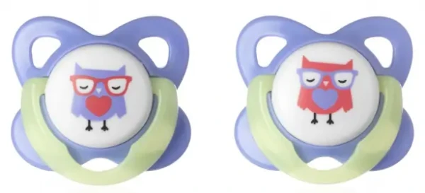 Tommee Tippee Cumlík latex ortodontický 2 ks 6-12m Basic