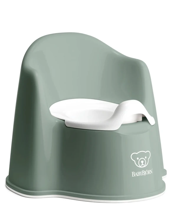 BABYBJORN Nočník kresielko Deep Green/White