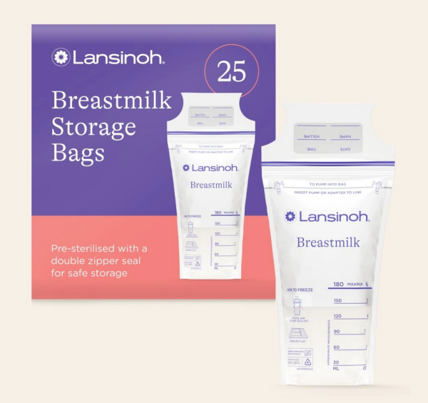 Lansinoh Sáčky na skladovanie materského mlieka 25ks