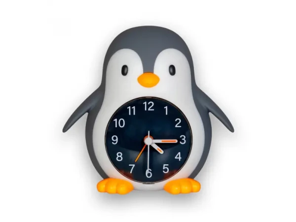 MegaLight Nočné svetlo s budíkom Poppy Penguin