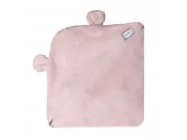SHNUGGLE Zavinovacia osuška s kapucňou Pink