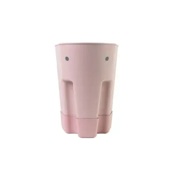 SHNUGGLE Ellie Úložný košík na hračky do vany Blush Pink