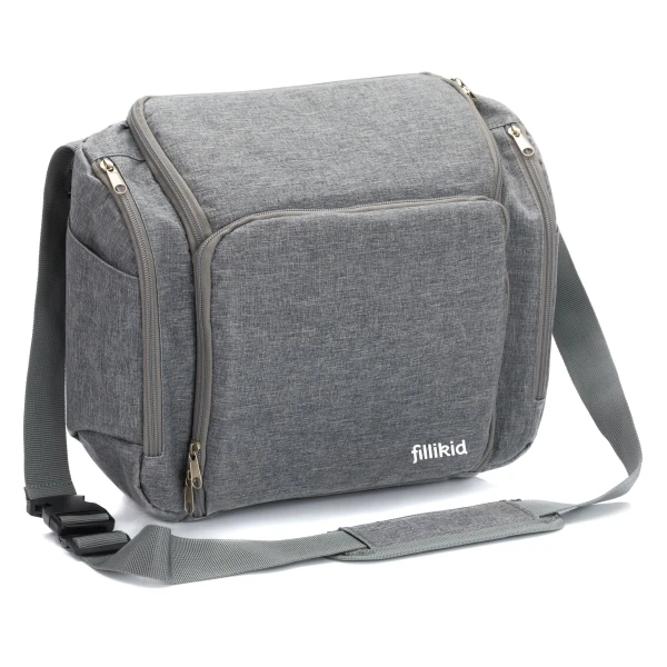 Fillikid Cestovný podsedák Cushion grey melange