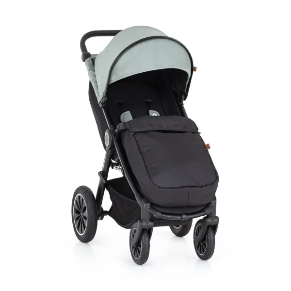 PETITE&amp;MARS Kočík športový Street+ Air Black Iron Green Complete