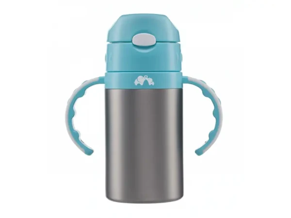 Bebeconfort Hrnček termoizolačný so slamkou nerez 300ml Grand Navigateur
