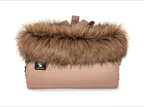 COTTONMOOSE Rukávnik Yukon na kočík Camel