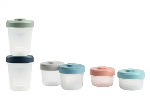 Beaba Súprava téglikov na jedlo  2x 90 / 2x 150 / 2x 250 ml
