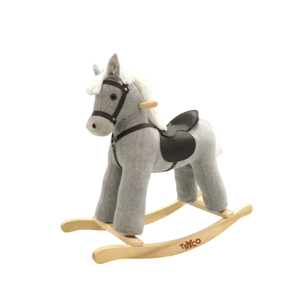 TRYCO Hojdací kôň Milo Grey, malý (18m+)