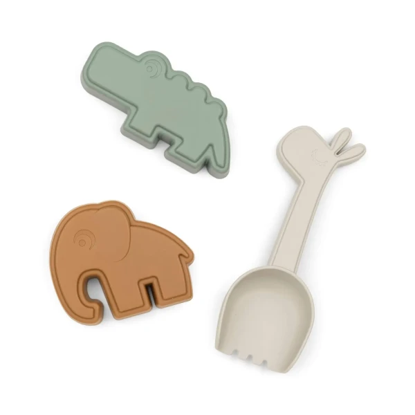 DONE BY DEER Hrací set do piesku Deer friends - colour mix