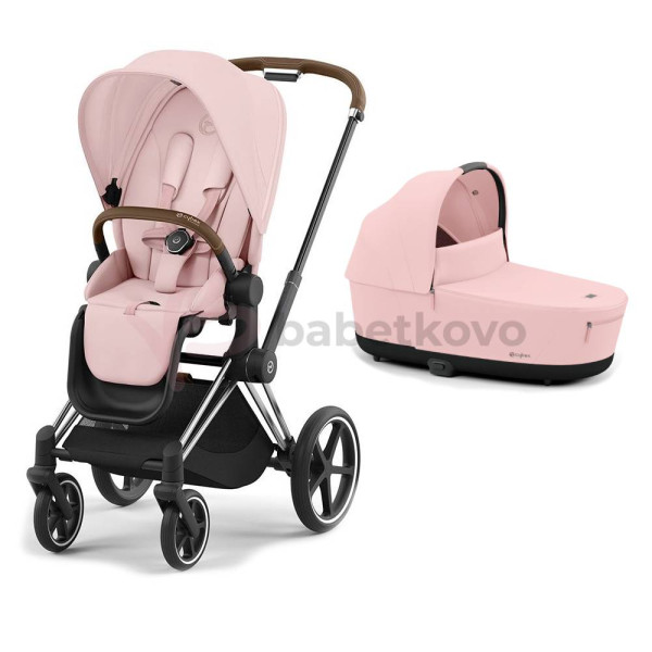 CYBEX PRIAM 2-kombinácia CHROME BROWN Peach pink