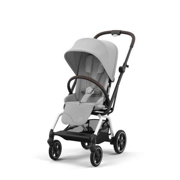 CYBEX Eezy S Twist+2 Fog Grey - Silver rám