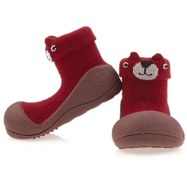 ATTIPAS Topánočky Bear A19T Wine S veľ.19, 96-108 mm