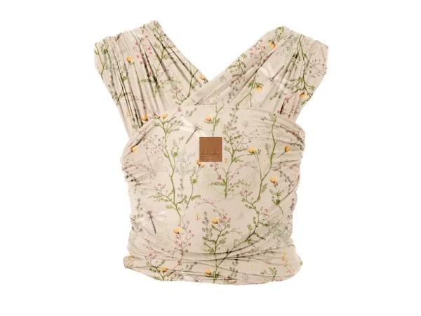 KikkaBoo Šatka na nosenie detí Isla Secret Garden Beige