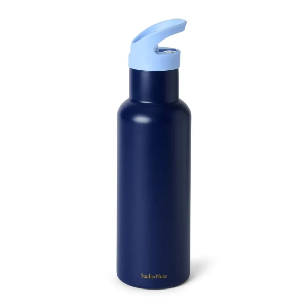 Studio Noos Nerezová fľaša na nápoj Medium 500ml Tmavá modrá