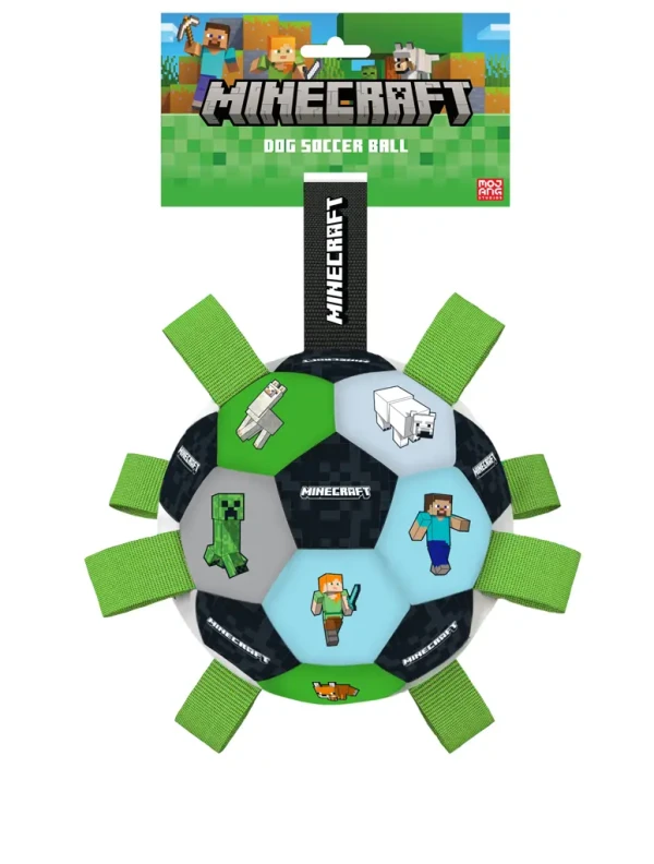 MINECRAFT Loptička pre psov s hrotmi