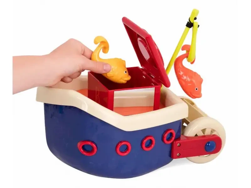 B-Toys Loď s kapitánom Fish & Splish