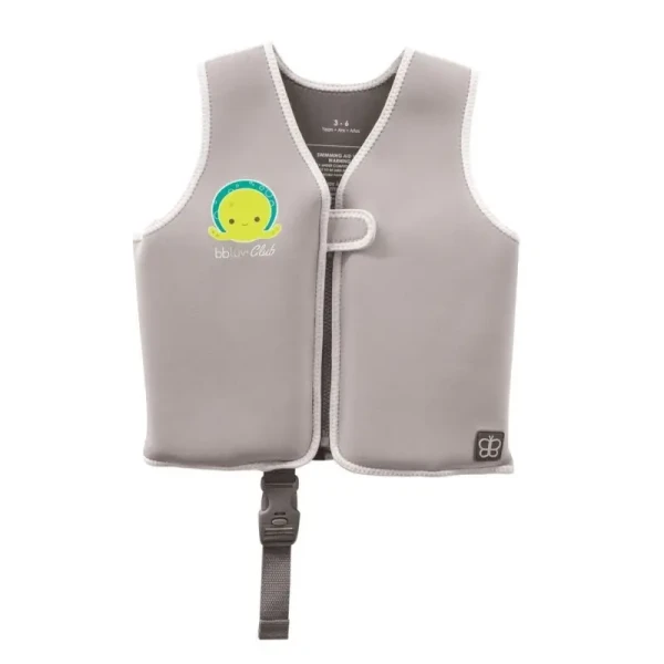 BBLUV Plavecká neoprénová vesta Näj Grey veľ. M (3-6r)