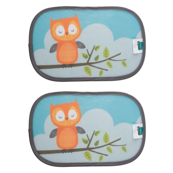 ZOPA Slnečná clona do auta zvieratká, Owl