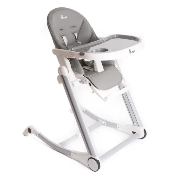 Bo Jungle Jedálenská stolička B-HIGH CHAIR Grey