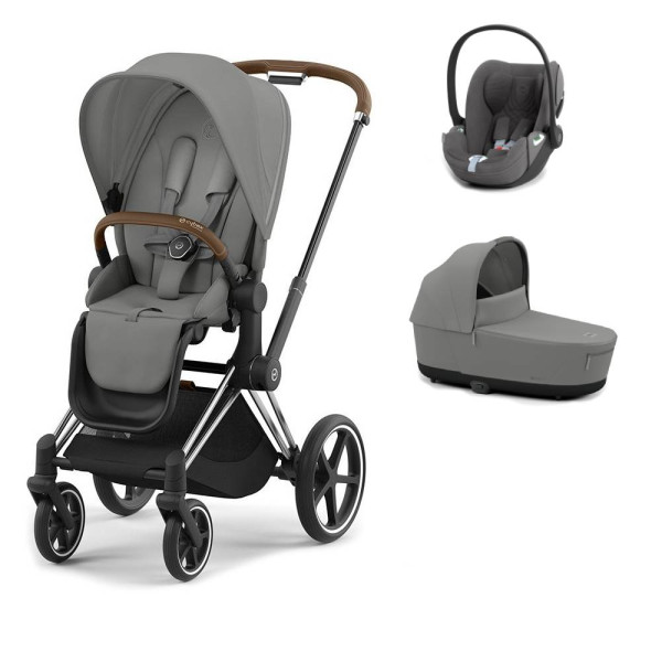 CYBEX PRIAM 3-kombinácia CHROME BROWN Mirage Grey