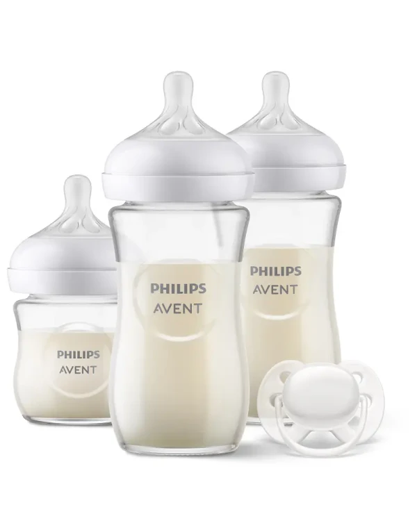 Philips AVENT Novorodenecká štartovacia sada Natural Response sklenená SCD878/11