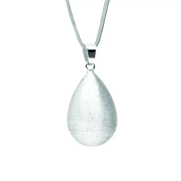 Bola Tehotenská rolnička DROP SHAPE Silver