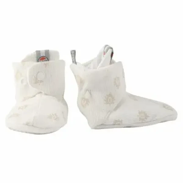 LODGER Slipper Print Rib Cloud Dancer 3 - 6 mesiacov