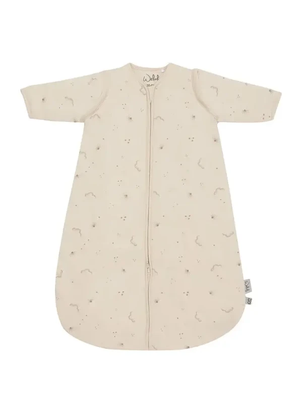 Witlof for kids zimný spací vak s odopínacími rukávmi (TOG 3,0) 70 cm Galaxy Dreams