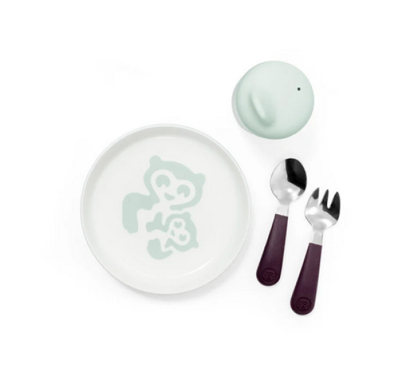 Stokke Munch Essentials jedálenská súprava