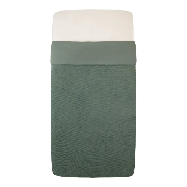 Witlof for Kids deka Tuck-inn (TOG 1,8) 40 x 80 cm Forrest Green velvet rib