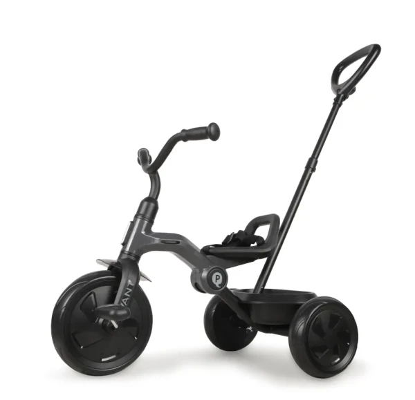 QPLAY Trojkolka Ant Plus Dark Grey, vek 2-6 rokov