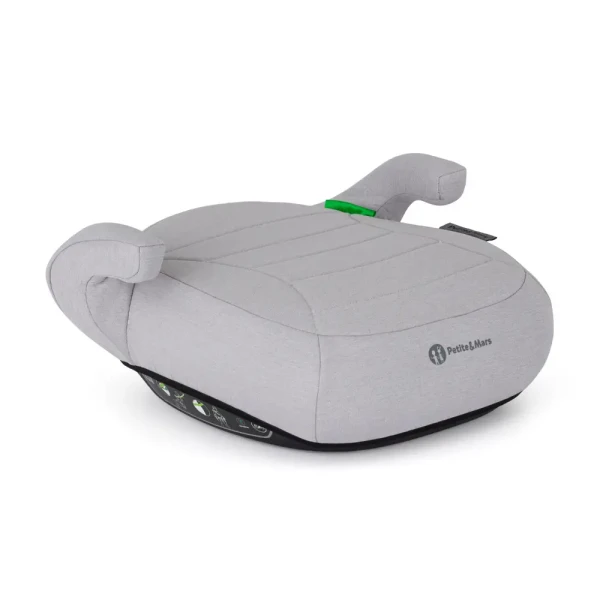 PETITE&MARS Podsedák Zuno Gentle Grey 125 - 150 cm (22-36 kg)