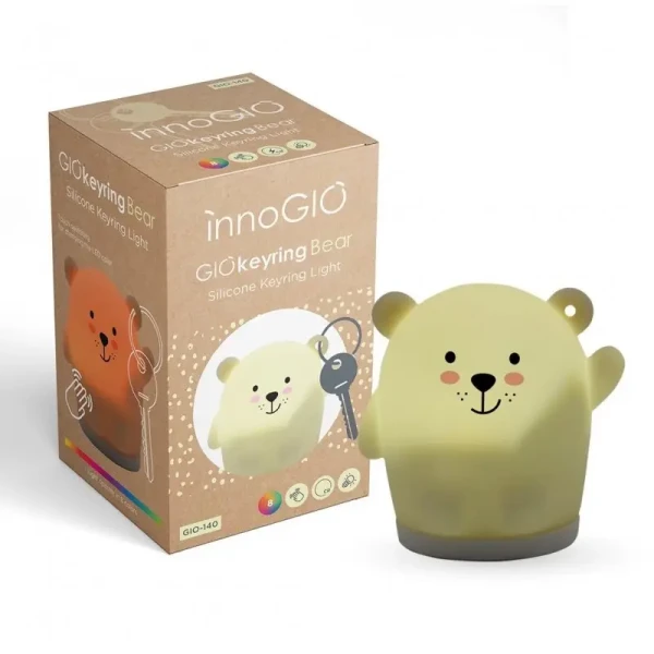 innoGIO Silikónový prívesok GIOkeyring Bear