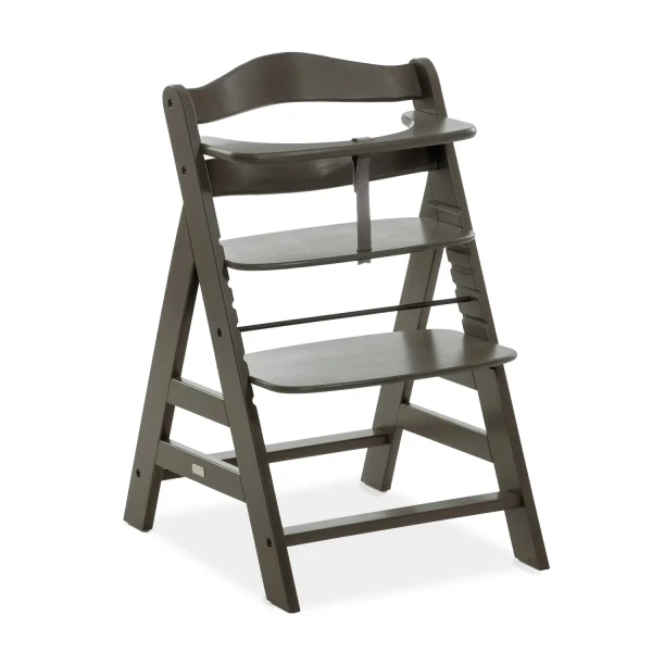 Hauck Alpha+ Select drevená stolička, charcoal