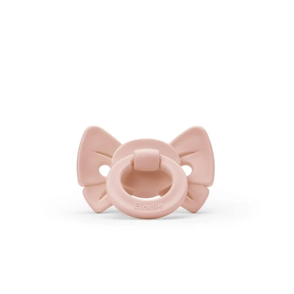 Elodie Details cumlík Binky Bow Silicone - Misty Pink