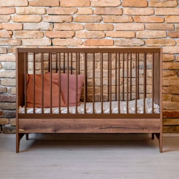 Faktum Variabilná postieľka Nest Walnut 70x140 cm